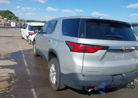 2022 Chevrolet Traverse Fwd Ls из США, поврежденный, VIN 1GNERFKW9NJ128312